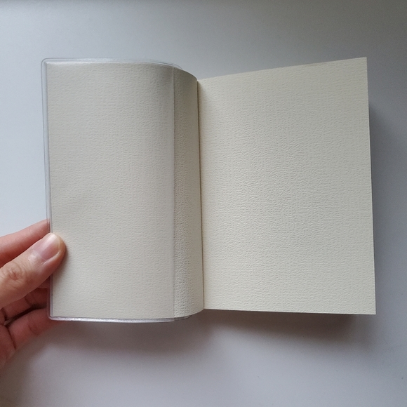 Mosha mint green Korean kawaii cute mini monthly weekly journal planner notebook - Picture 2 of 5